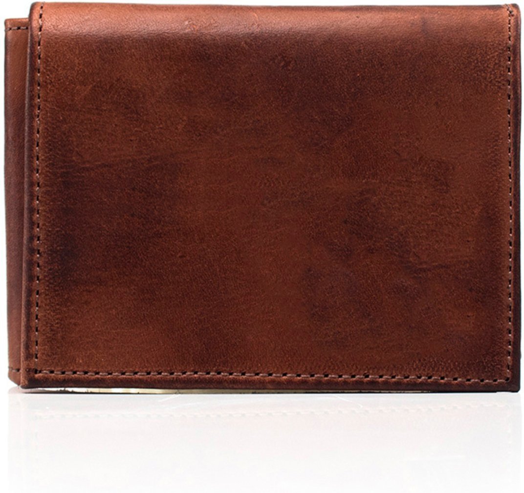 Imagem principal Carteira Masculina Épico Couro Lisa Divisórias Porta Documento Cartão Dia a Dia ÉPICO CALÇADOS marrom ÉPICO CALÇADOS marrom