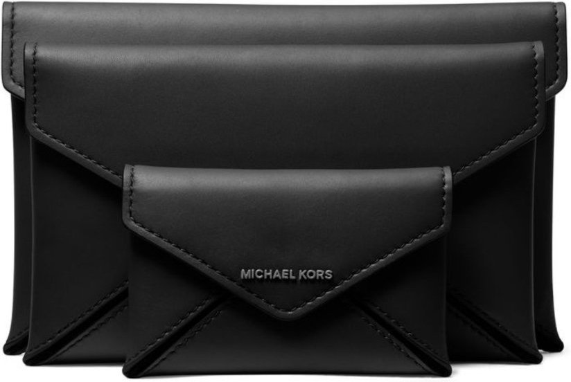 Imagem principal Carteira Envelope Jordi 3 Em 1 Empire De Couro 32F4t9jd7l001 Michael Kors preto