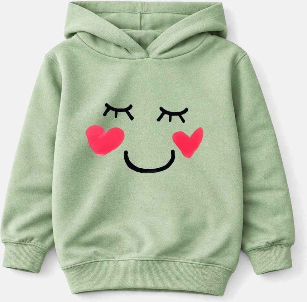 Imagem principal Infantil - Blusão Moletom Peluciado Sorriso Babei no Look verde Babei no Look verde