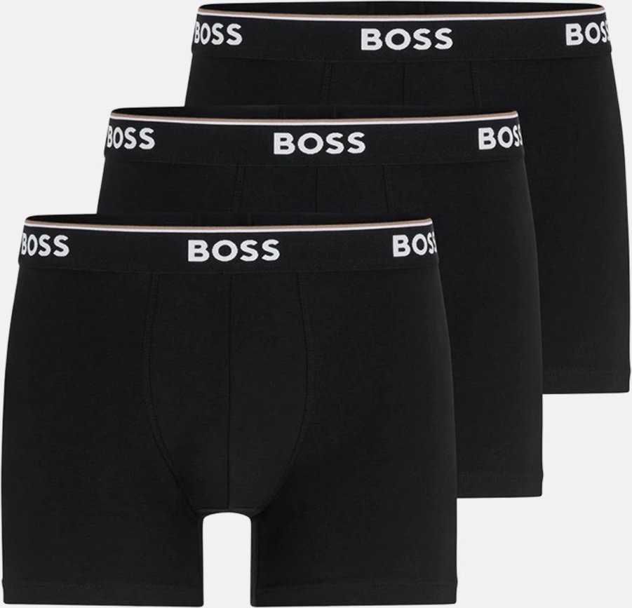 Imagem principal Kit Cueca Hugo Boss Masculina BoxerBr 3P Power azul marinho Hugo Boss azul marinho