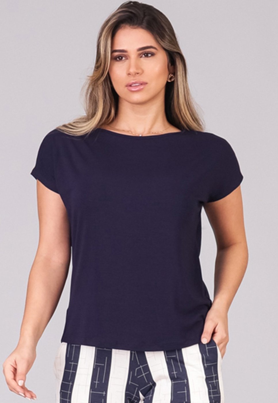 Imagem principal Blusa M/C Soltinha B’Bonnie Arielle B'Bonnie laranja B'Bonnie laranja