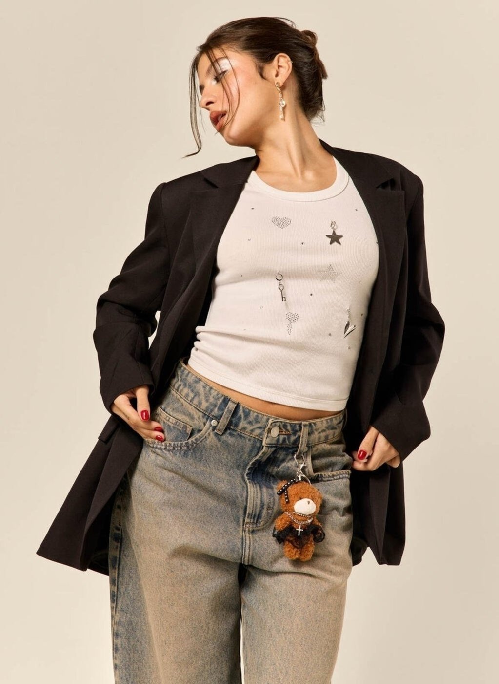 Blazer Oversized Preto