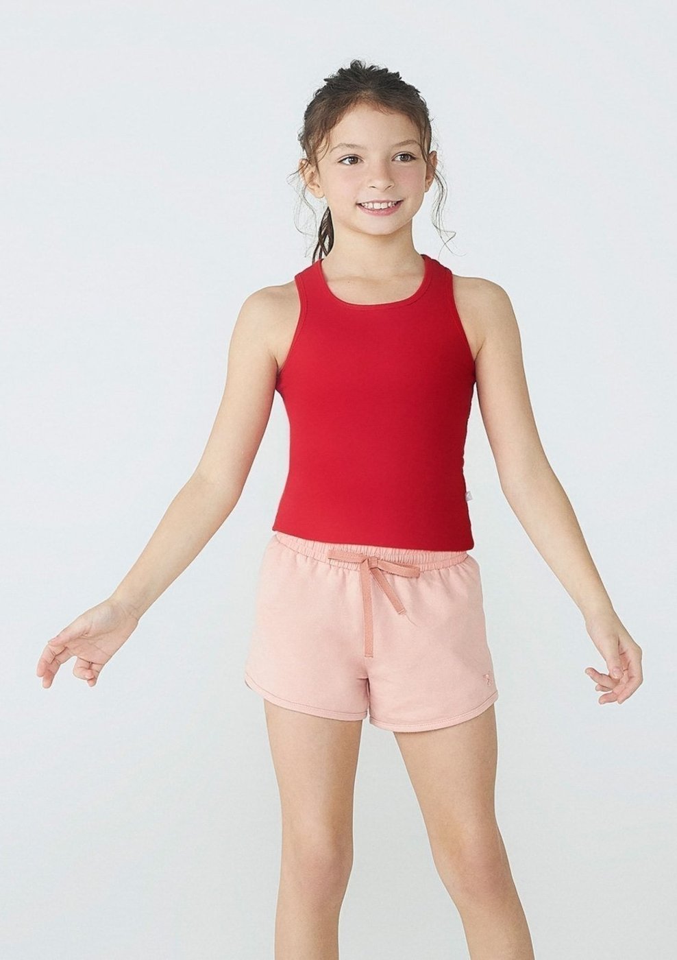 Imagem principal Infantil - Regata Básica Menina Em Ribana Tam 1 A Hering vermelho Hering vermelho