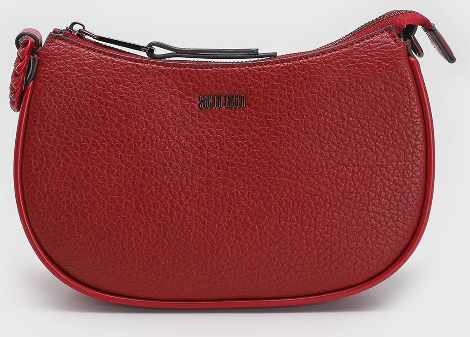 Bolsa Tiracolo Santa Lolla Baguete Vermelha