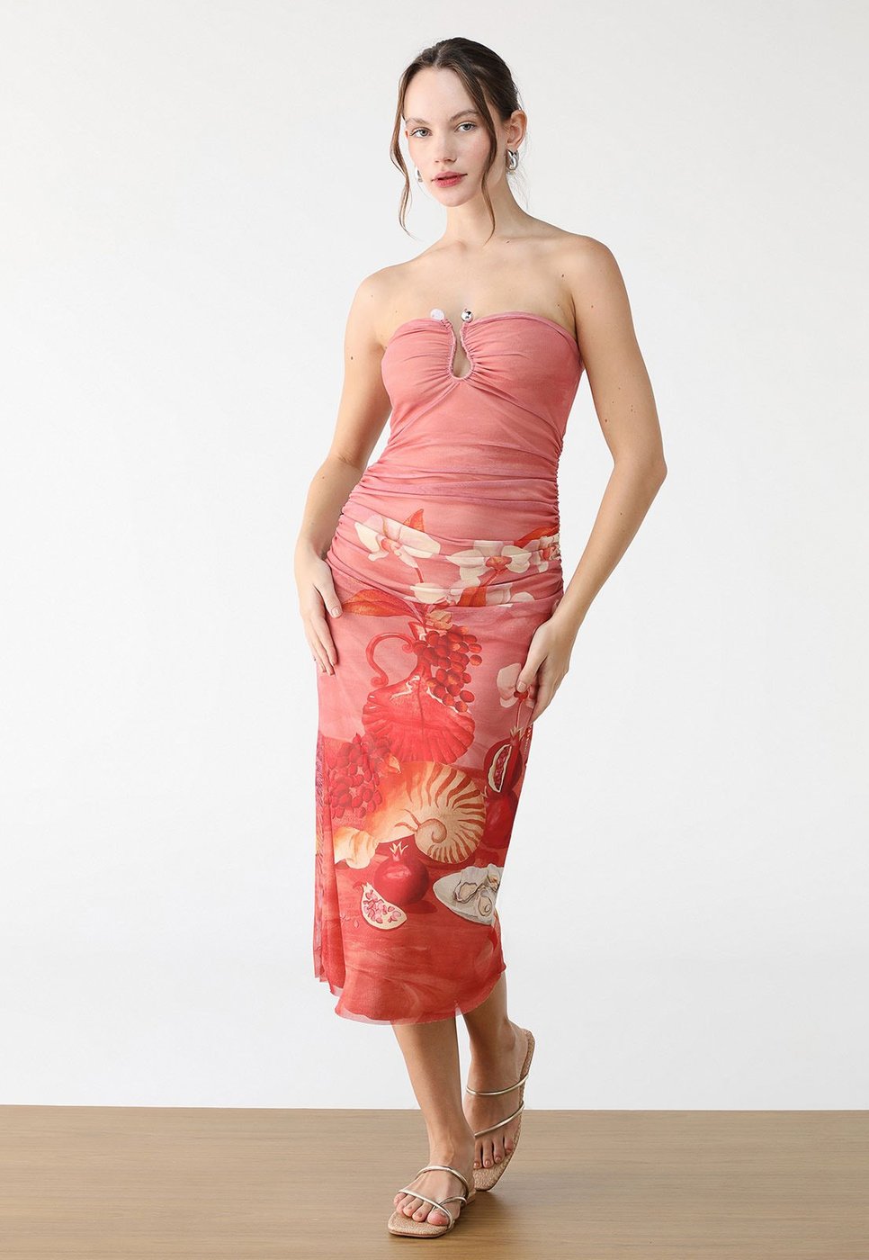 Vestido FARM Midi Afrodite