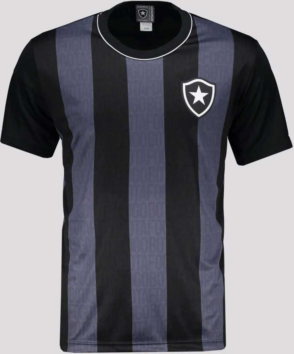 Camisa Botafogo Intenso Preta e Cinza