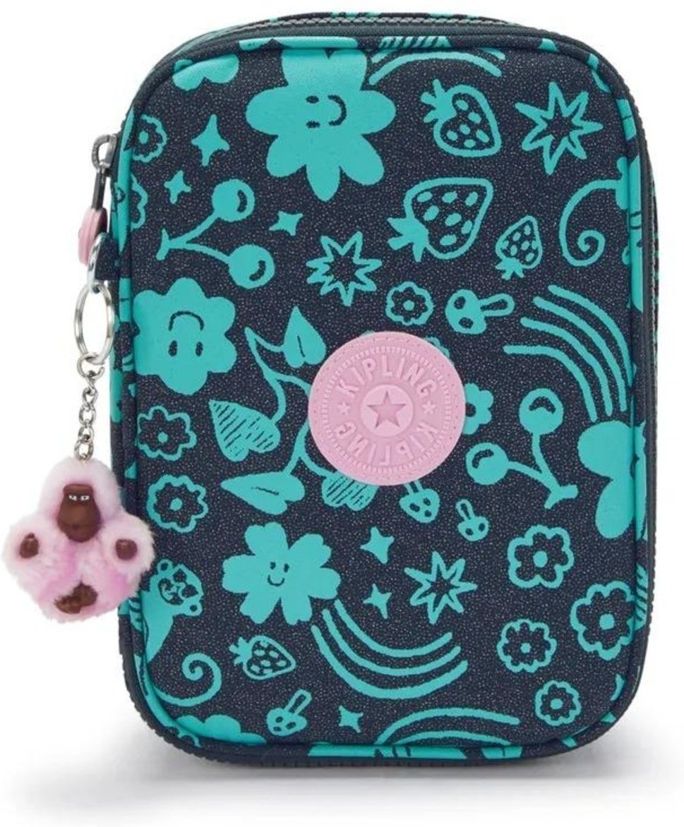 Imagem principal Infantil - Estojo Kipling 100 Pens Magical Print azul marinho Kipling azul marinho
