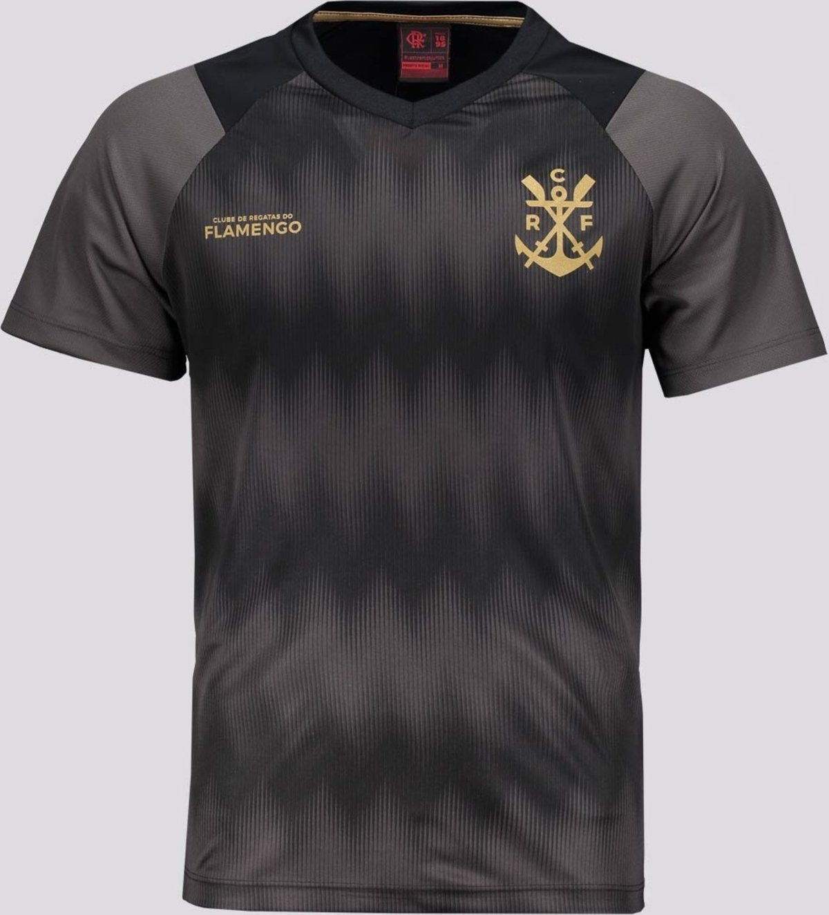 Imagem principal Camisa Flamengo Energia Preta e Cinza braziline preto braziline preto