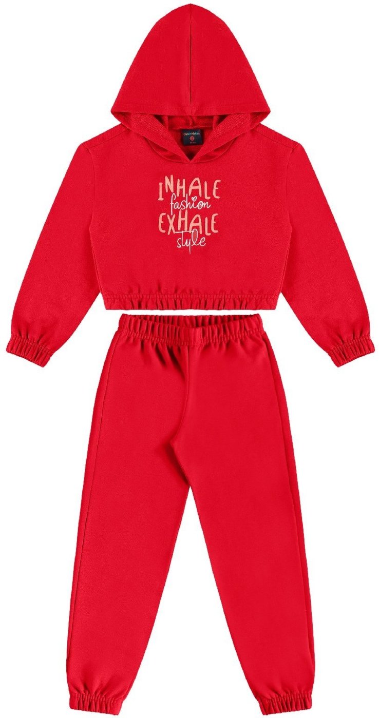 Imagem principal Infantil - Conjunto Jaqueta e Calça Guloseima vermelho GULOSEIMA vermelho