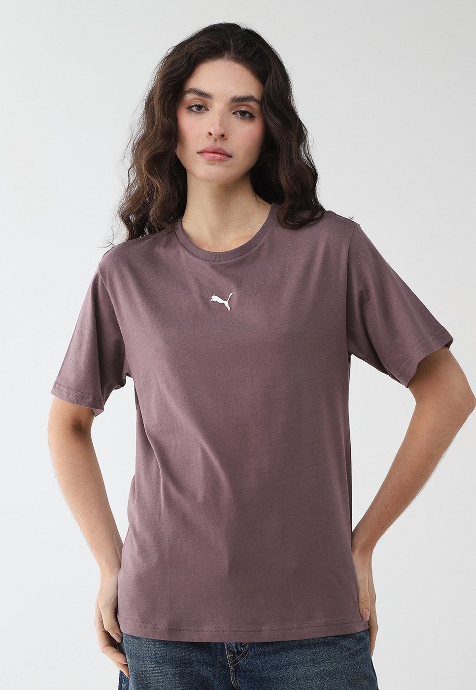 Imagem principal Camiseta Feminina Puma Ess Relaxed marrom Puma marrom