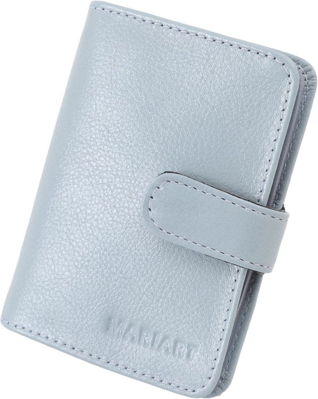 Imagem principal Mini Feminina Carteira Mariart em Couro 90 azul Mariart azul