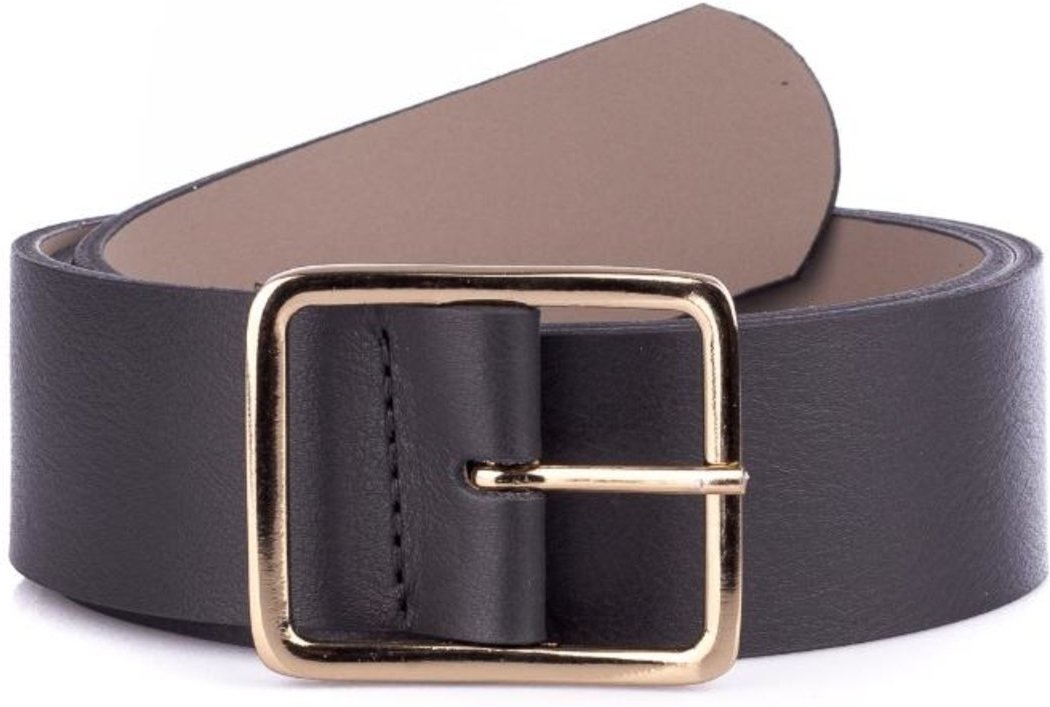 Cinto Feminino Largo De Couro Maya