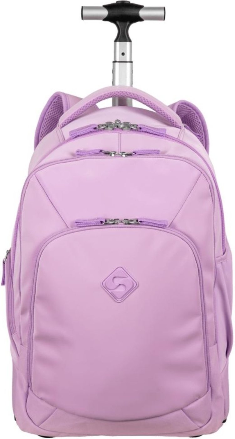 Imagem principal Infantil - Mochila com Carrinho Sestini Rolling 2 Comp Lilás Pérola roxo Sestini roxo