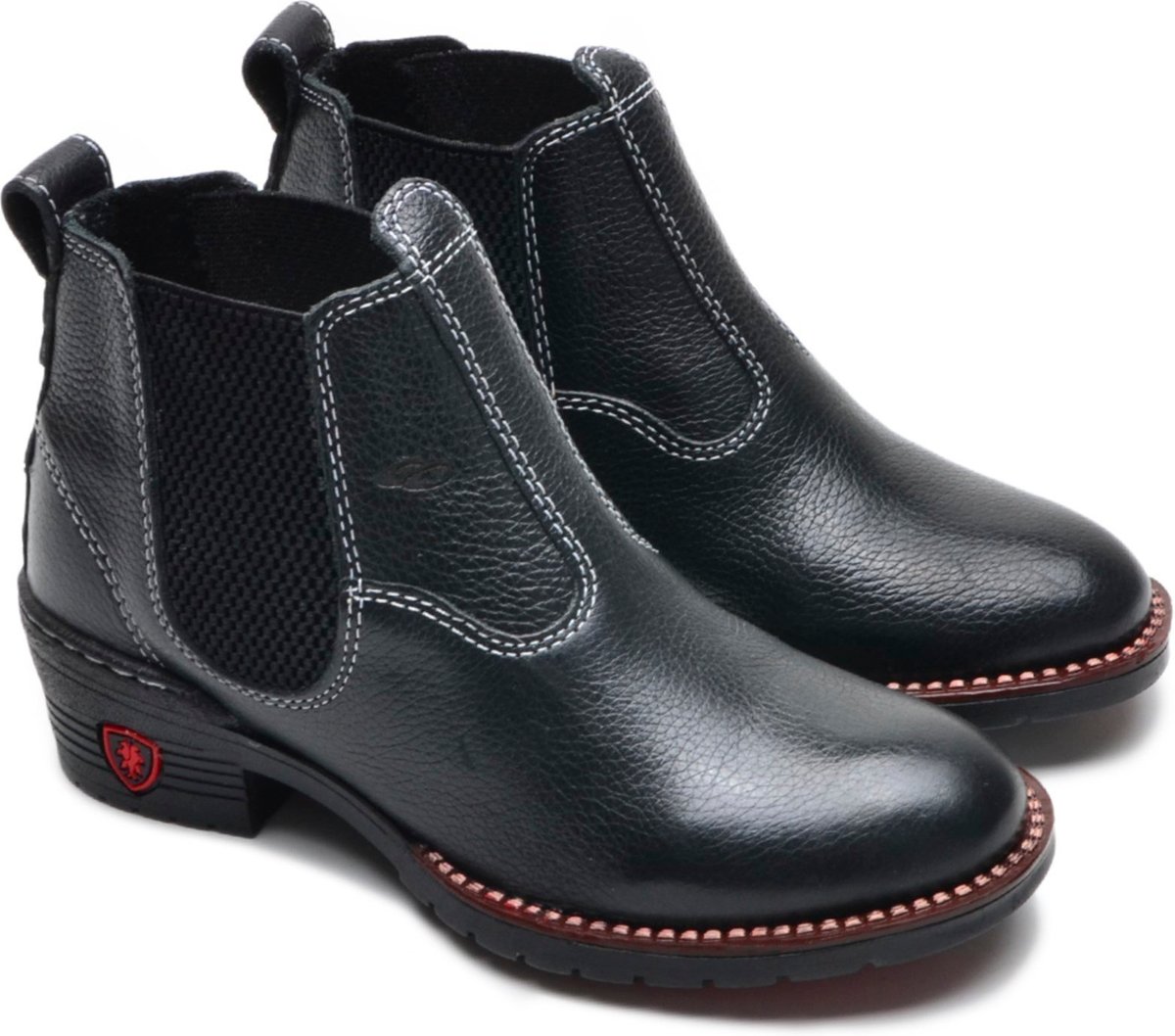 Infantil - Botinha Botina em Couro Macio