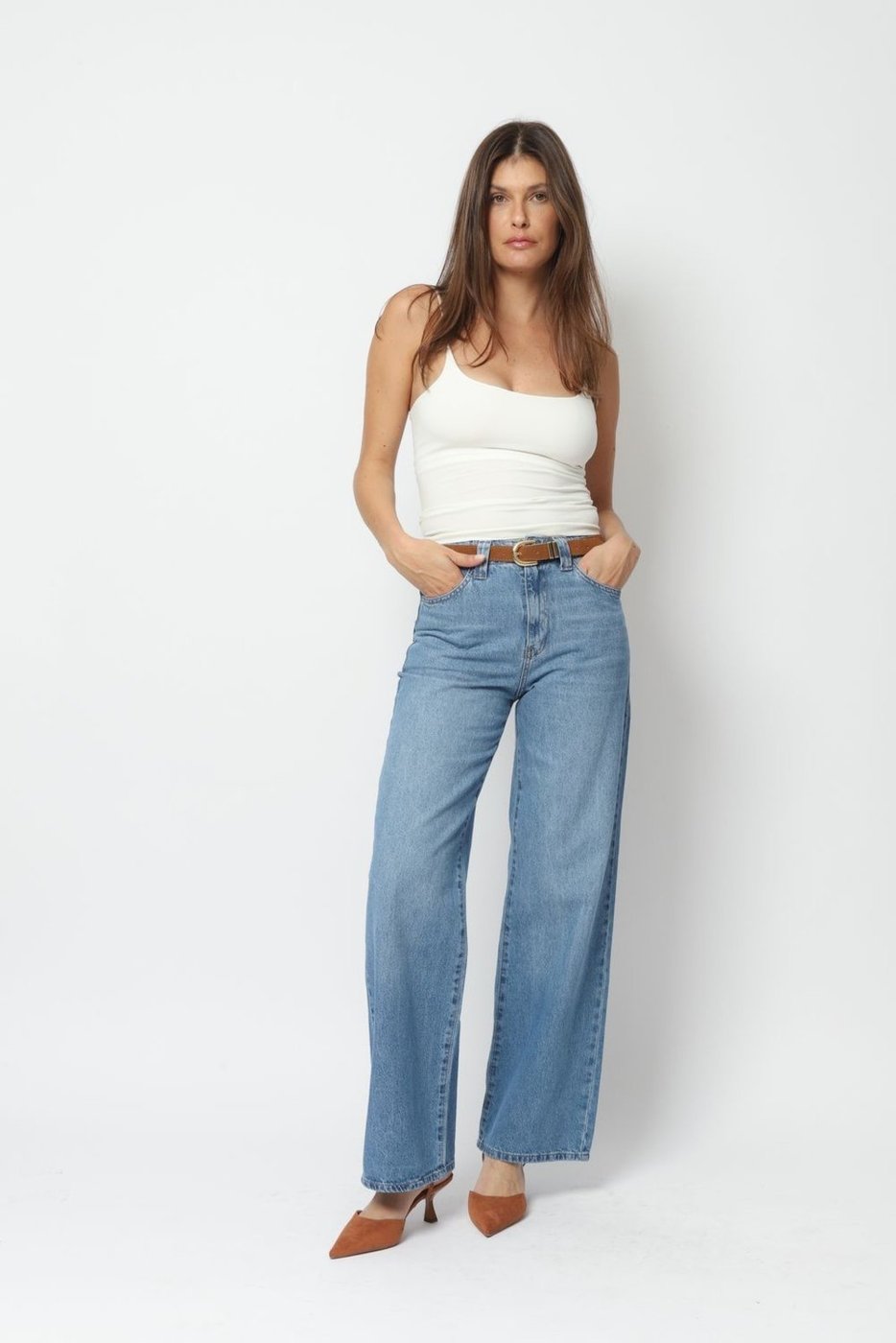 Calça Jeans Reta 36