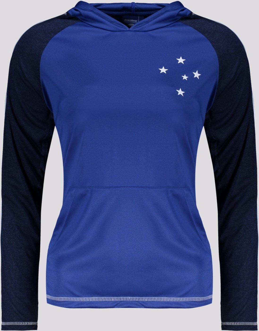 Camisa Manga Longa Cruzeiro Laçado Feminina