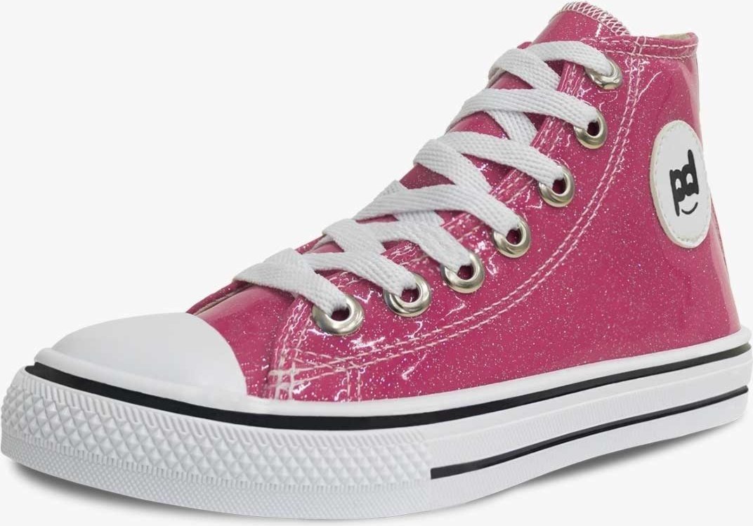 Infantil - Tênis Pópidi Menina Cano Alto Moda Fashion