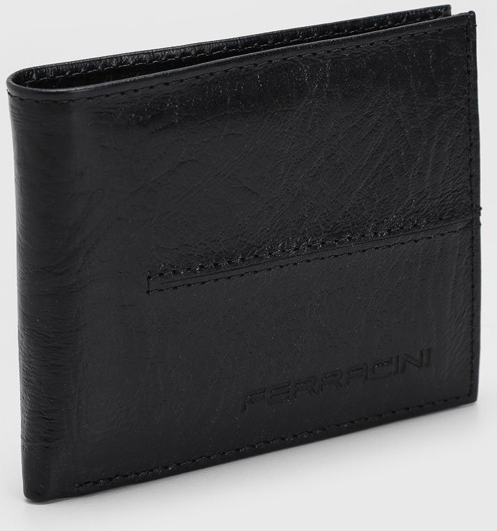 Imagem principal Carteira Masculina Ferracini Logo Preta preto FERRACINI preto