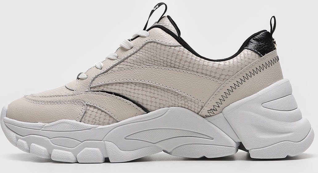 Tênis Couro Jorge Bischoff Recortes Off-White