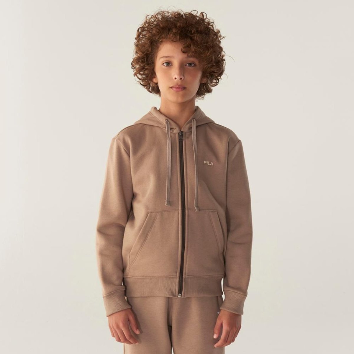 Imagem principal Casaco Com Capuz Fila Winter B. Juvenil incolor Fila incolor