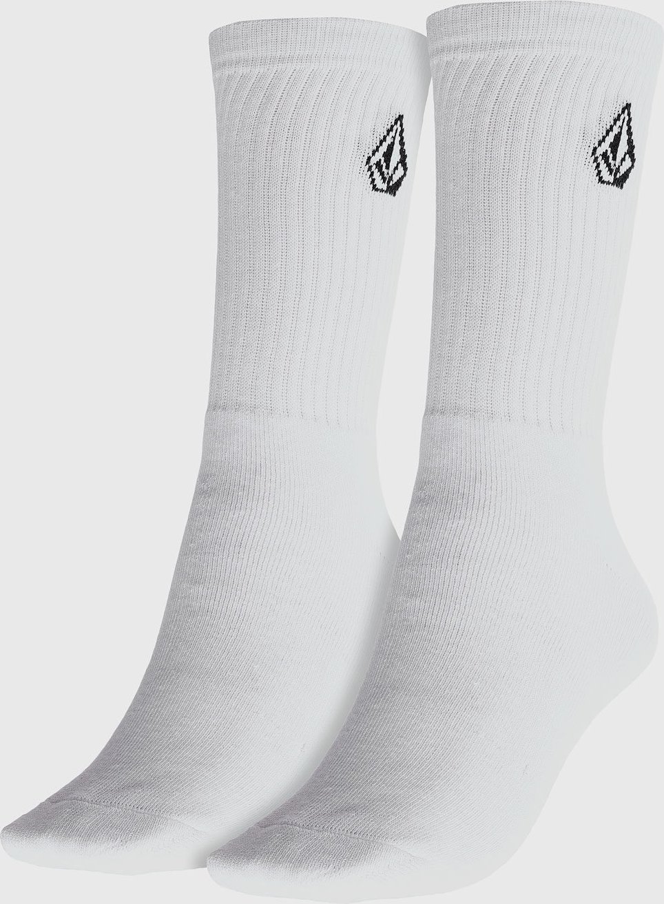 Meia Unissex Volcom Full Stone Cano Médio Branca