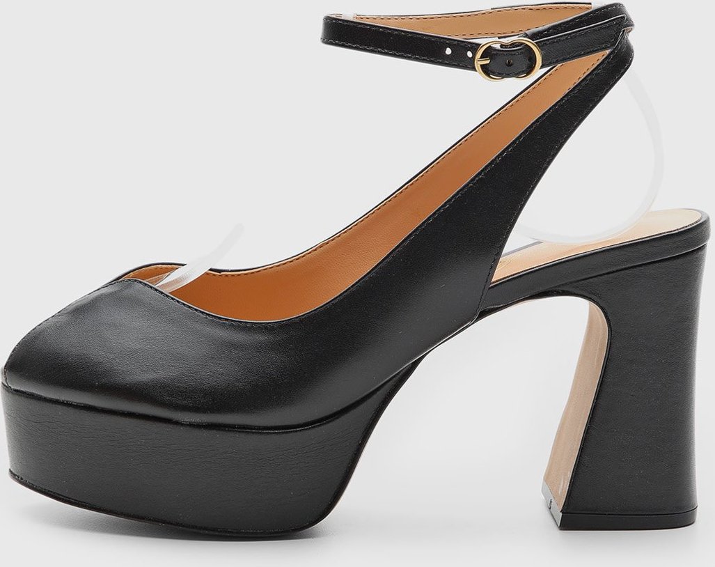 Imagem principal Scarpin Feminino Luiza Barcelos Salto Bloco preto Luiza Barcelos preto