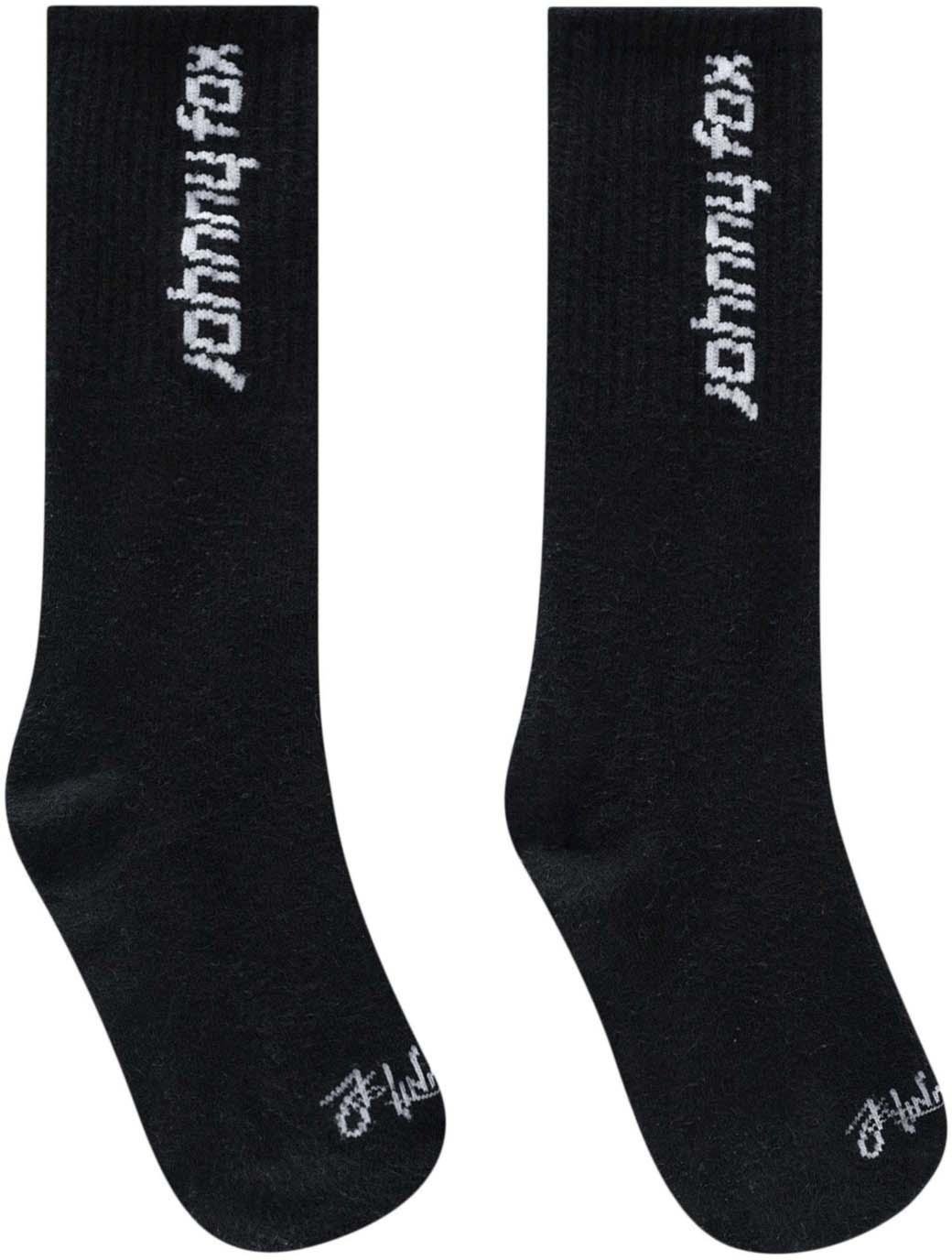 Imagem principal Infantil - Meia Cano Longo Liso Johnny Fox preto Johnny Fox preto