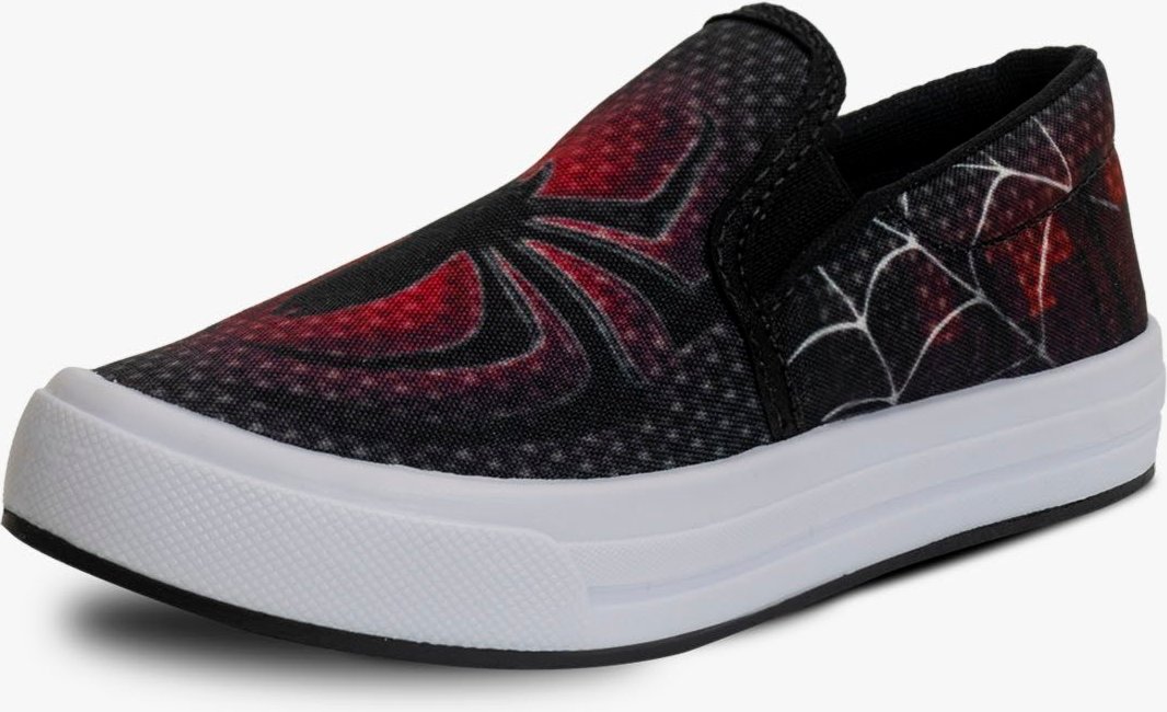 Imagem principal Infantil - Tenis Slip On Masculino Pópidi Calce Facil Aranha preto Pópidí preto