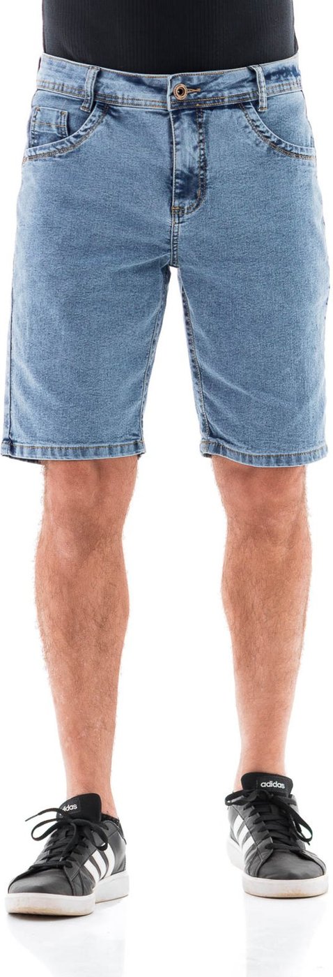 Imagem principal Bermuda Masculina Arauto Slim Bordado ARAUTO JEANS azul/jeans ARAUTO JEANS azul/jeans