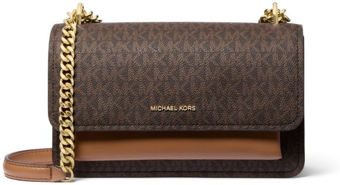 Imagem principal Bolsa De Ombro Claire Logo Grande 30R5gc7l3b252 Michael Kors marrom Michael Kors marrom