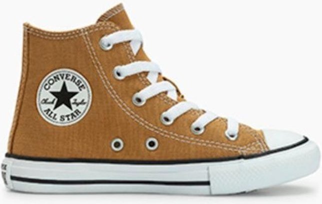 Imagem principal Infantil - Chuck Taylor All Star Seasonal Colors Juvenil Cano Alto Converse caramelo Converse caramelo