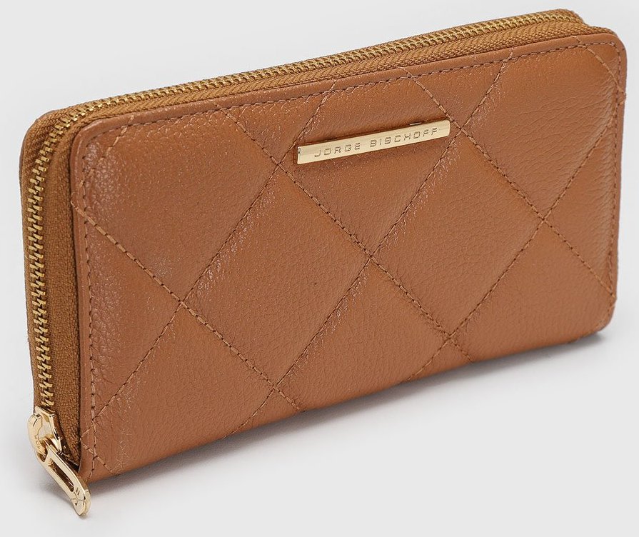 Imagem principal Carteira Feminina Jorge Bischoff Matelassê marrom Jorge Bischoff marrom