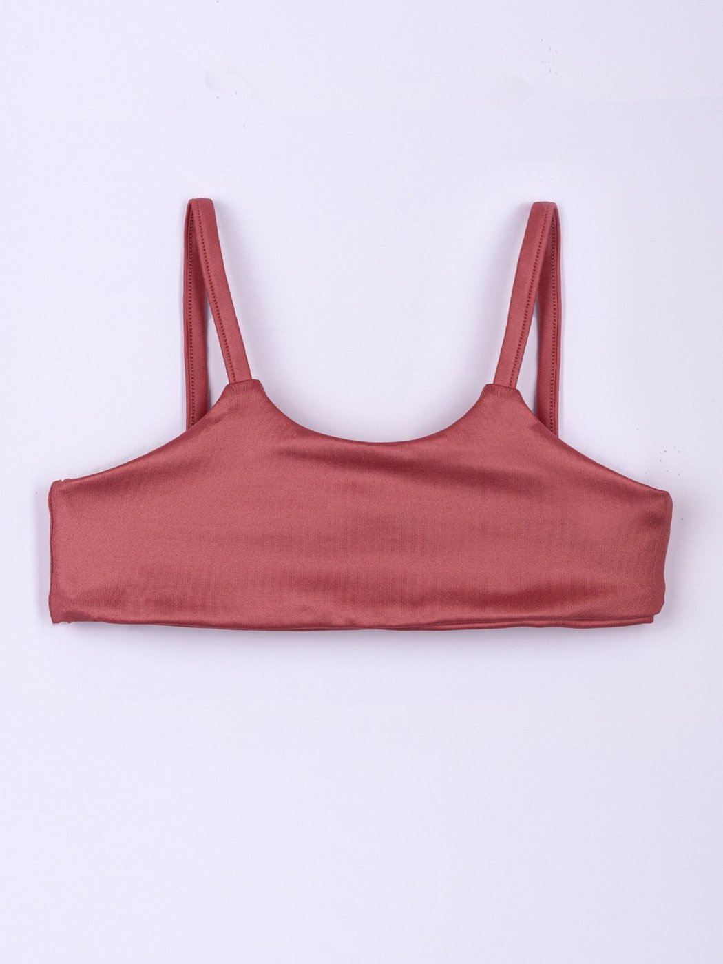 Imagem principal Infantil - Top Bugbee Sem Costura Alça Fina Gola Redonda em Malha Indian Red Astro Dust rosa Bugbee rosa