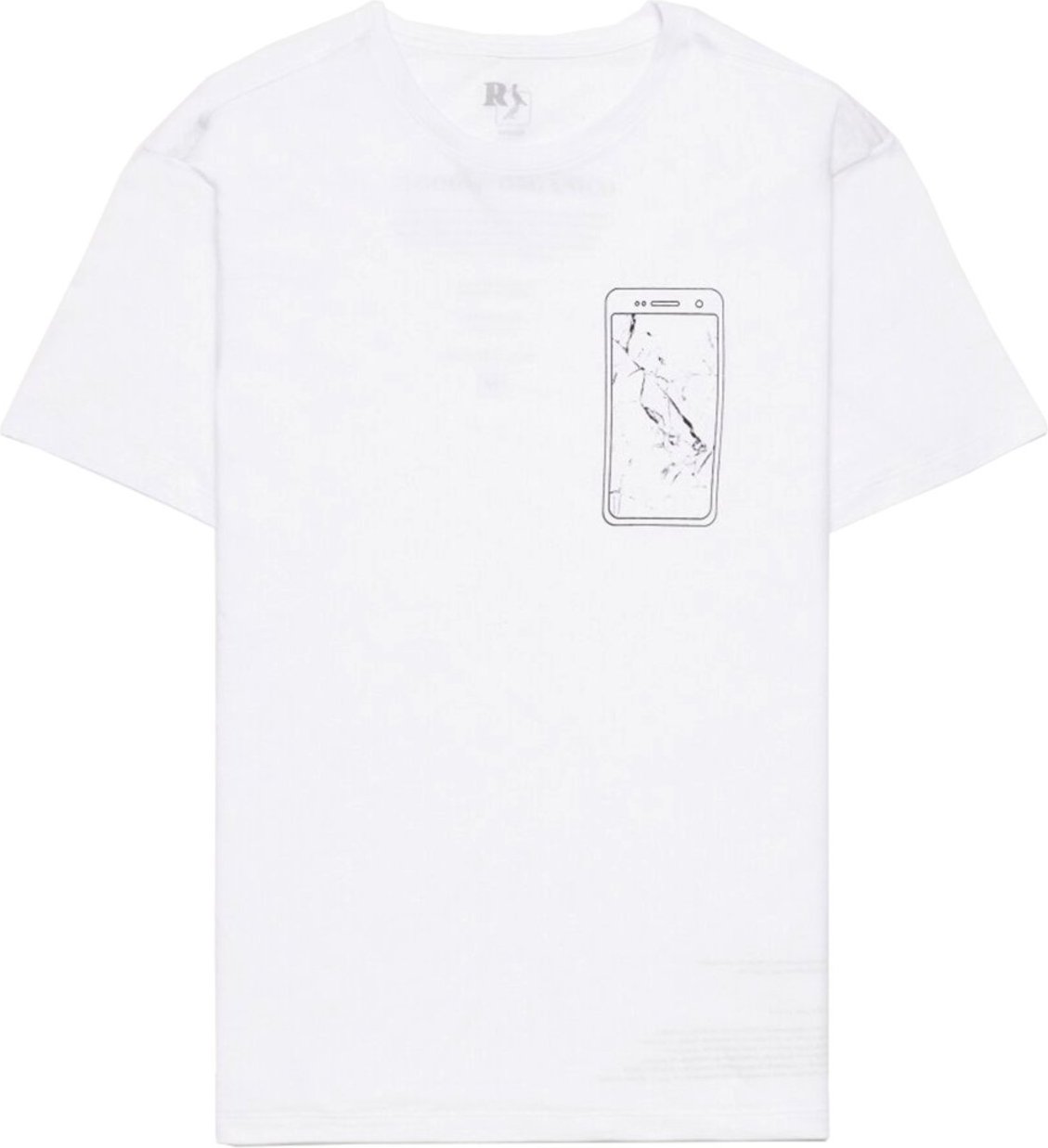 Imagem principal Camiseta Reserva Masculina Mirror Vj Branca branco Reserva branco