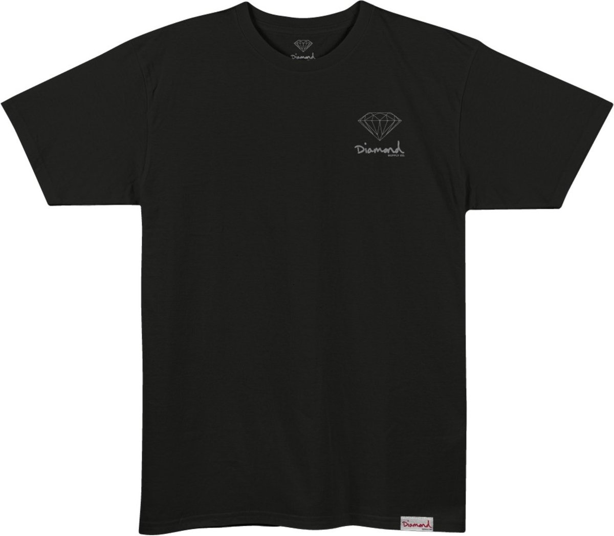 Imagem principal Camiseta Diamond Small Og Sign Tee - V26DIC02 - BLACK preto black Diamond preto black