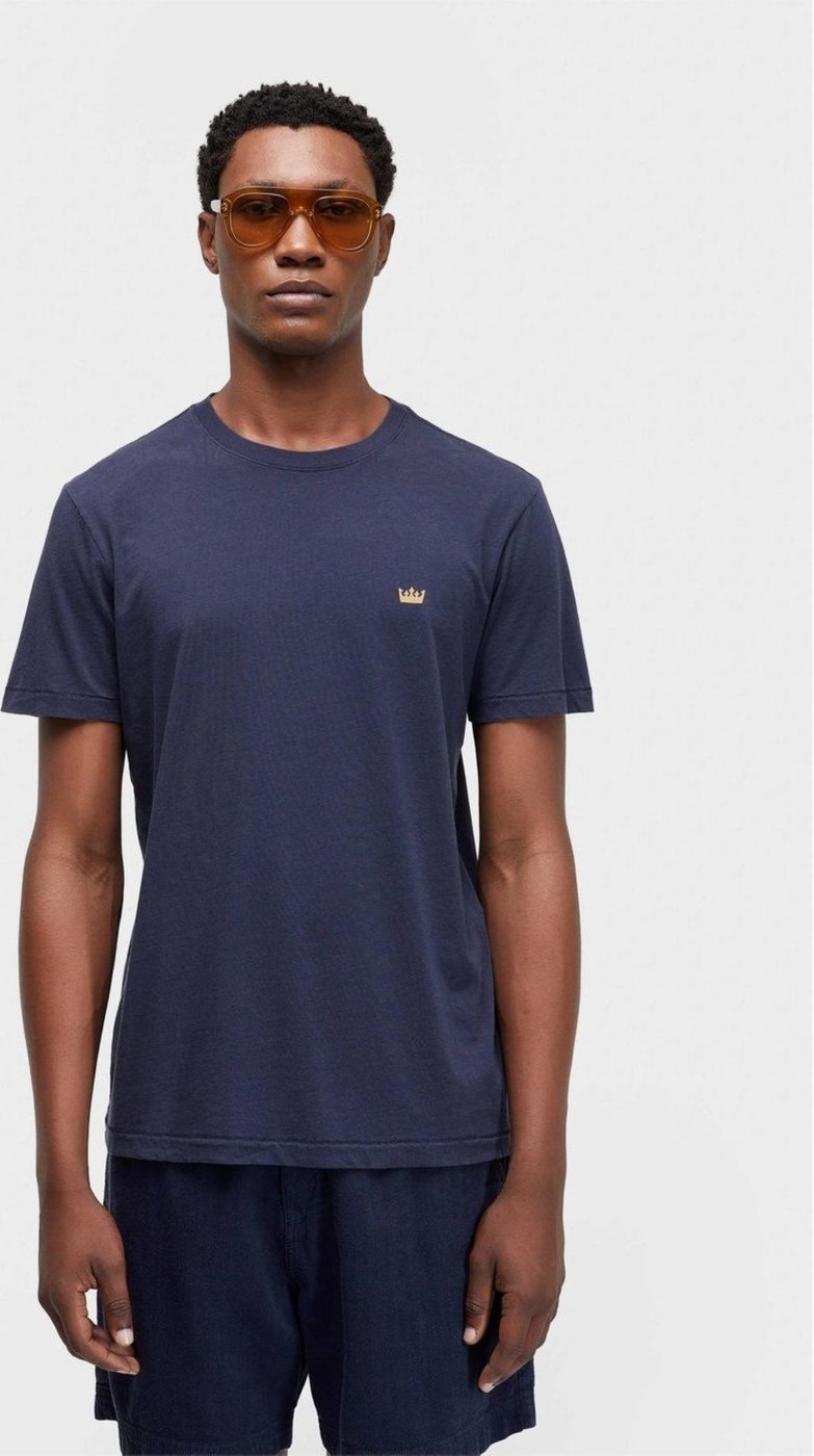 Imagem principal T-shirt soft used gold crown Osklen azul marinho gold Osklen azul marinho gold