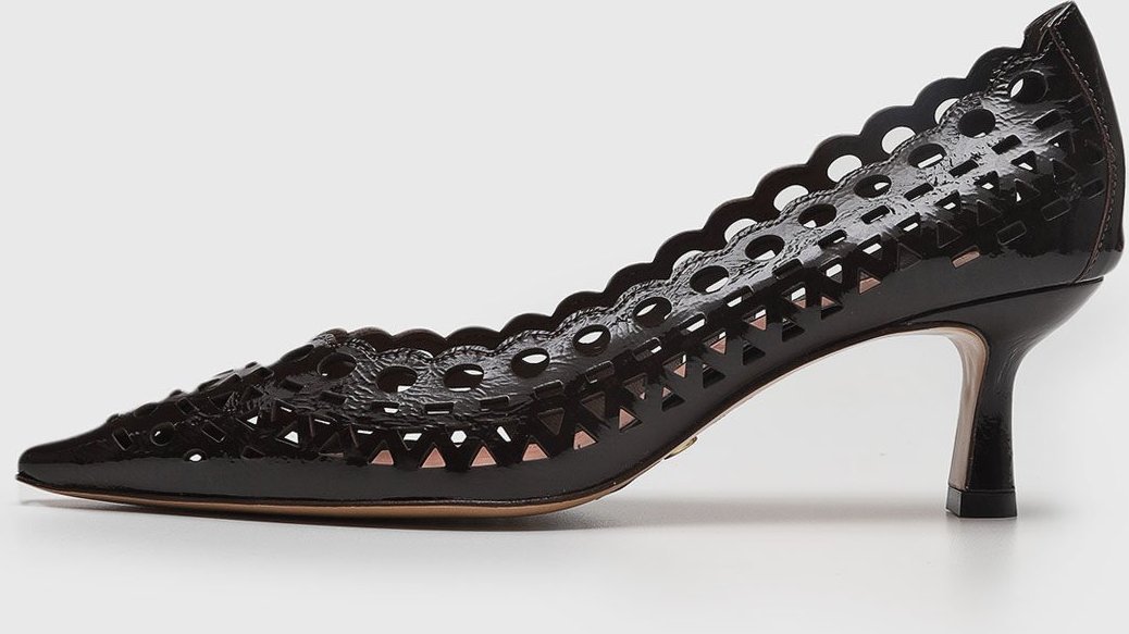 Scarpin Feminino Vicenza Recorte Vazado Ponta Fina