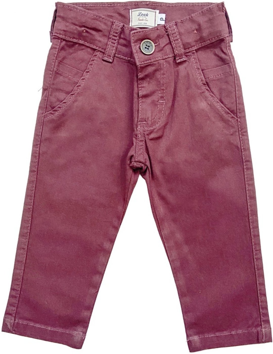 Imagem principal Infantil - Calça Look Jeans Sarja vinho Look Jeans vinho