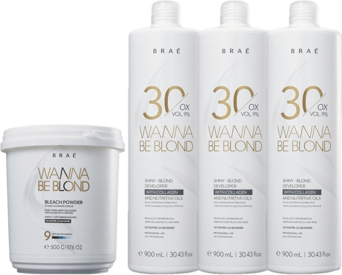 Imagem principal Kit BRAE Wanna Be Blond Color (4 Produtos) multicolorido BRAÉ multicolorido