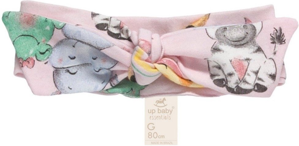 Imagem principal Infantil - Faixa para Cabelo Menina em Suedine Up Baby Rosa pink rosa Up Baby pink rosa