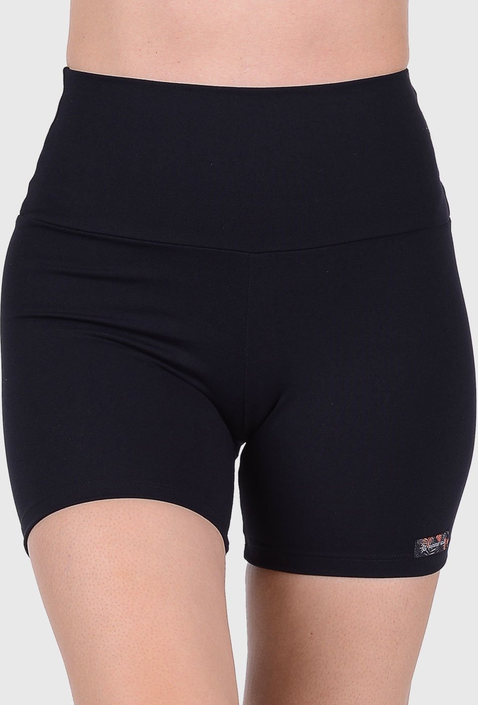 Imagem principal Short Curto Fitness Suplex Cós Alto Summer Soul preto Summer Soul preto