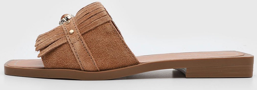 Rasteira Feminina Bottero Franjas Metal