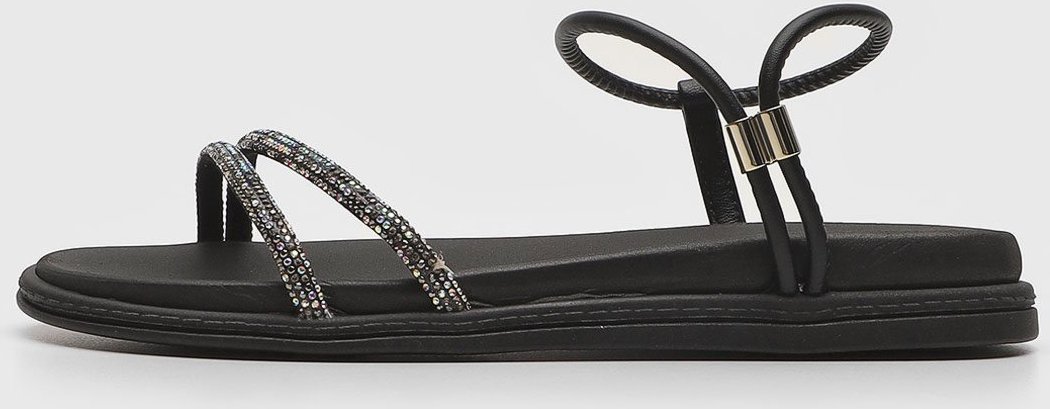 Imagem principal Sandália Beira Rio Tira Hotfix Preta preto BEIRA RIO preto