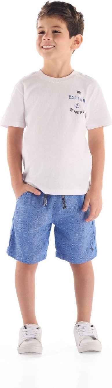 Imagem principal Infantil - Conjunto Camiseta Algodão Bermuda Quimby verde Quimby verde