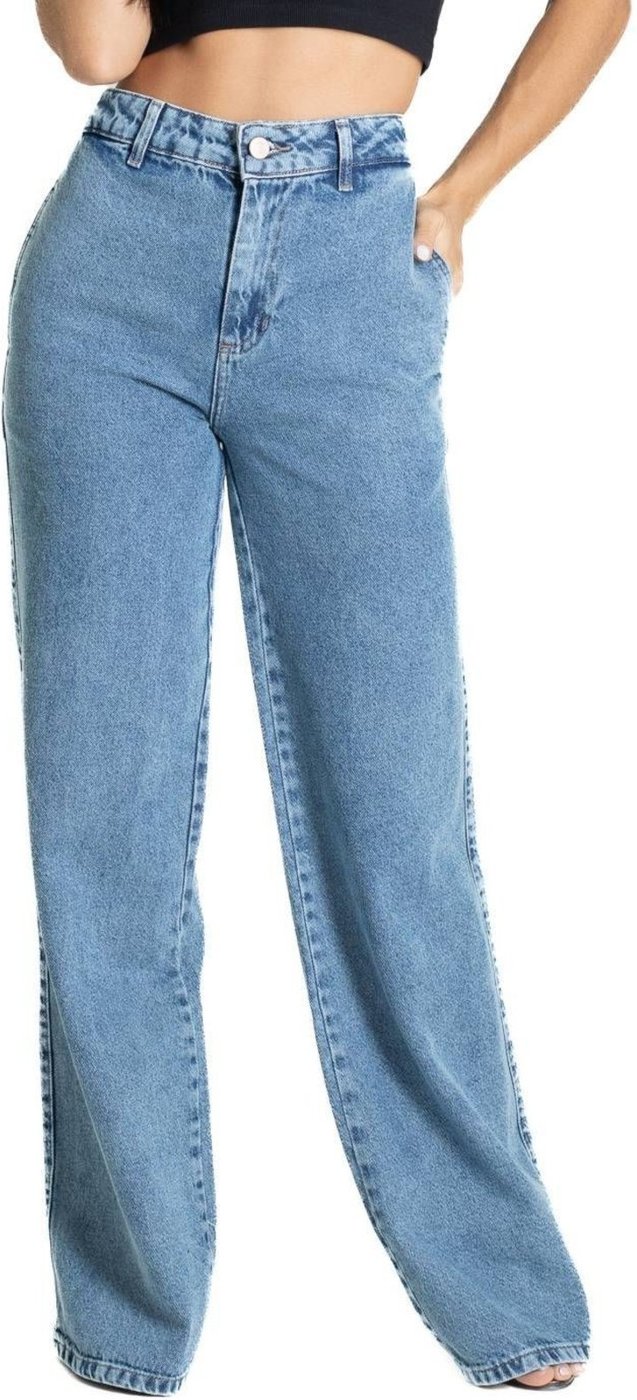 Calça Jeans Sawary Wide Leg - 280910