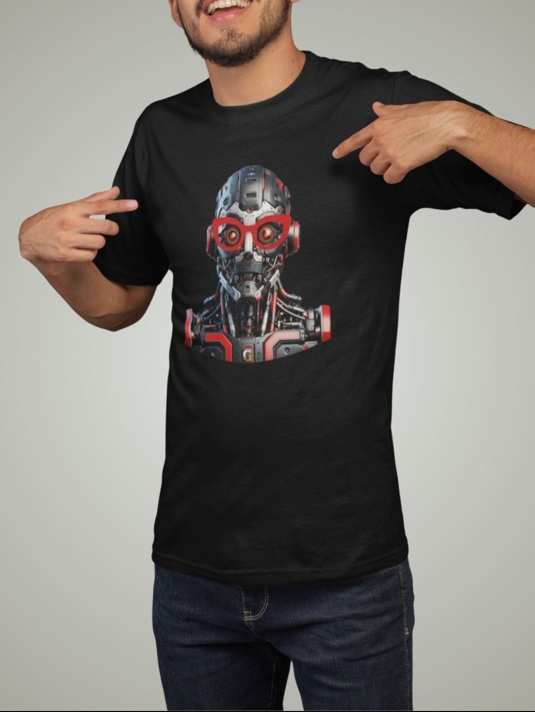 Camiseta Básica Masculina GuGi Robô Inteligência Artificial