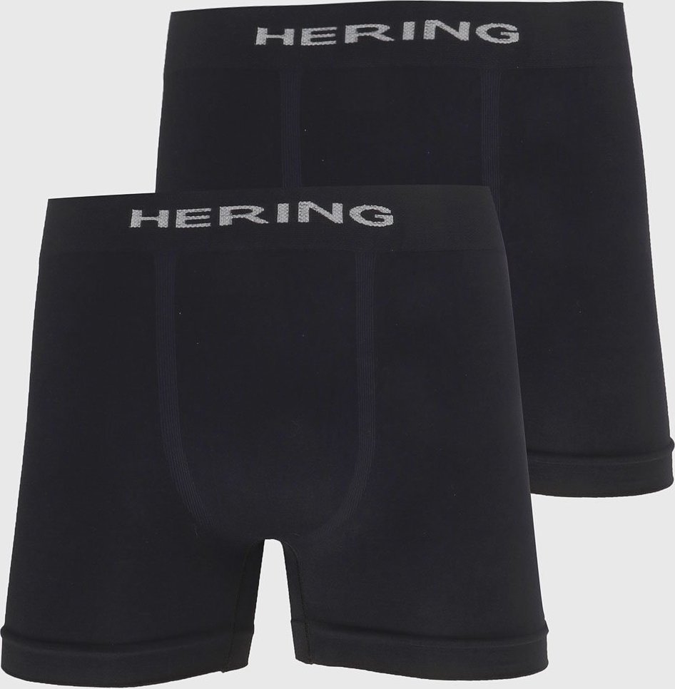 Imagem principal Kit 2pçs Cueca Hering Boxer Sem Costura Logo preto Hering preto