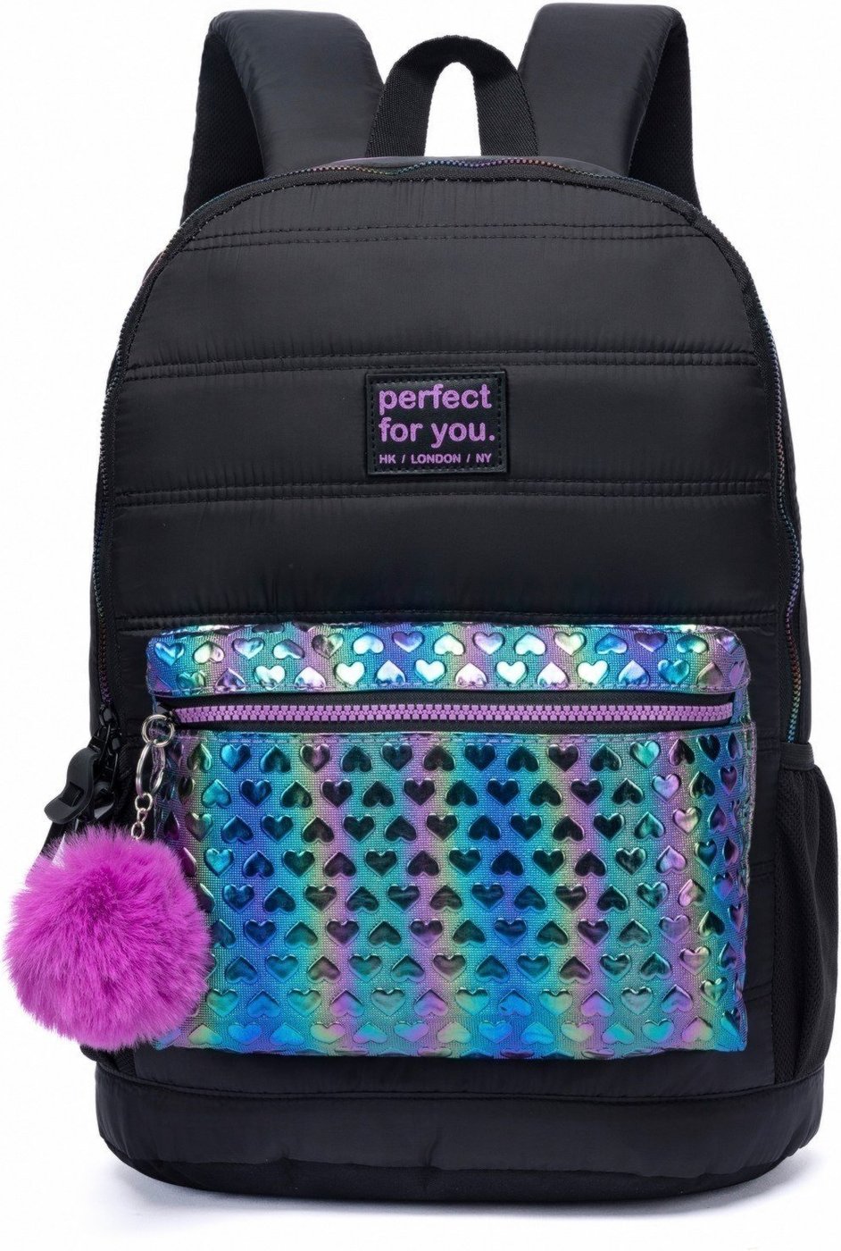 Infantil - Mochila Escolar Feminina Casual Notebook Espaçosa Reforçada
