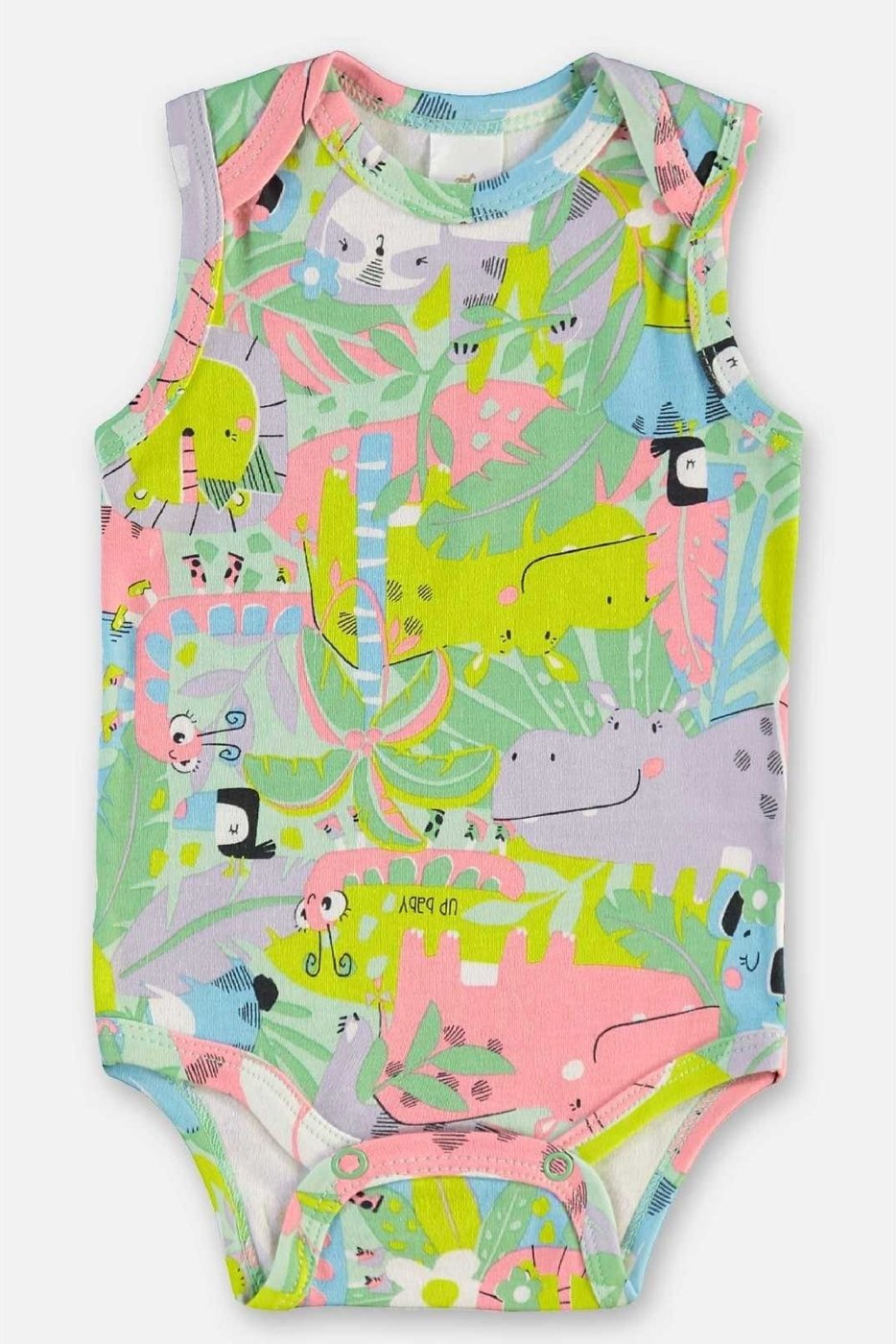 Imagem principal Infantil - Body Regata em Suedine Menina Up Baby bege Up Baby bege