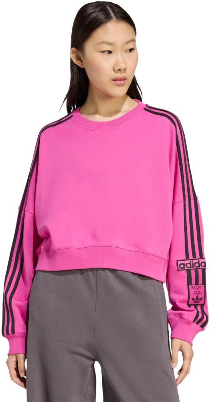 Moletom Cropped Adibreak Adicolor Crewneck adidas Originals